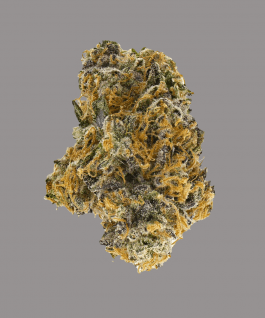 Dried cannabis flower.